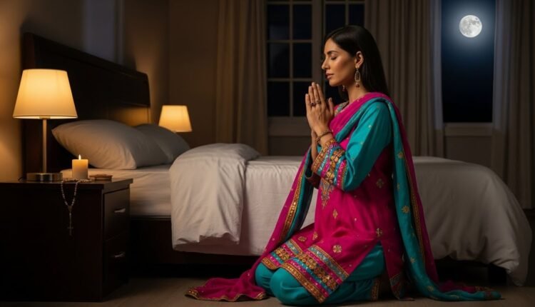 Night Prayers for Peaceful Sleep and Protections (outfit bright colours)